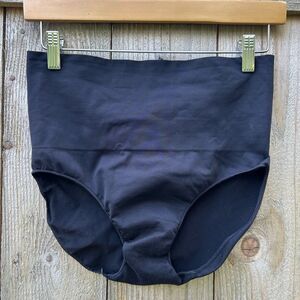 Spanx High Waist Black Shaping Brief